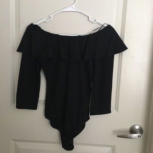 ZARA OFF-SHOULDER BODYSUIT